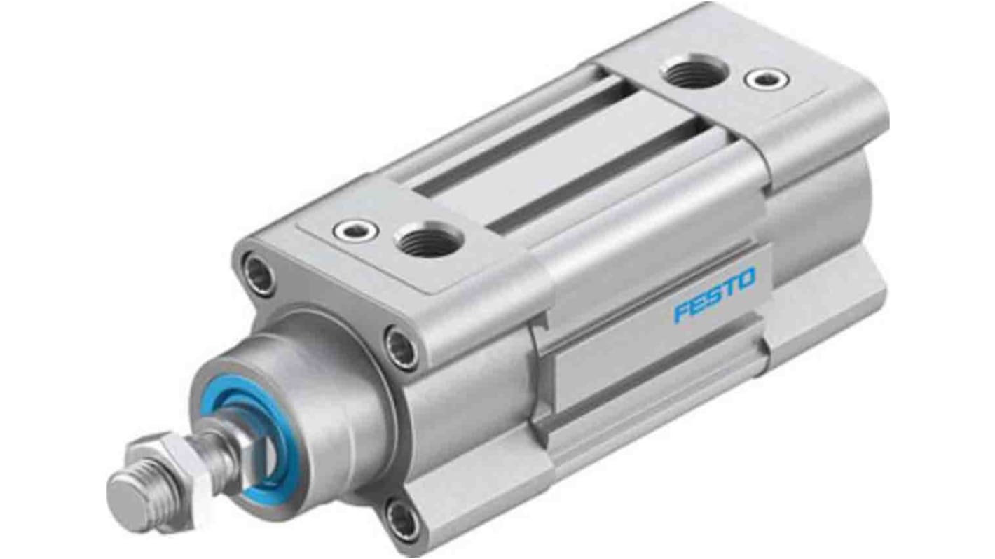 Festo Pneumatic Piston Rod Cylinder - 3660615, 40mm Bore, 20mm Stroke, DSBC Series, Double Acting