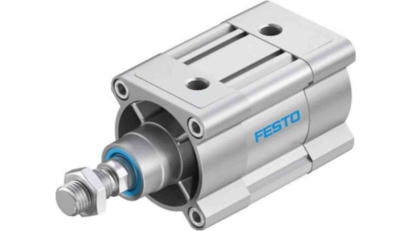 Festo Pneumatic Piston Rod Cylinder - 2126636, 80mm Bore, 20mm Stroke, DSBC Series, Double Acting