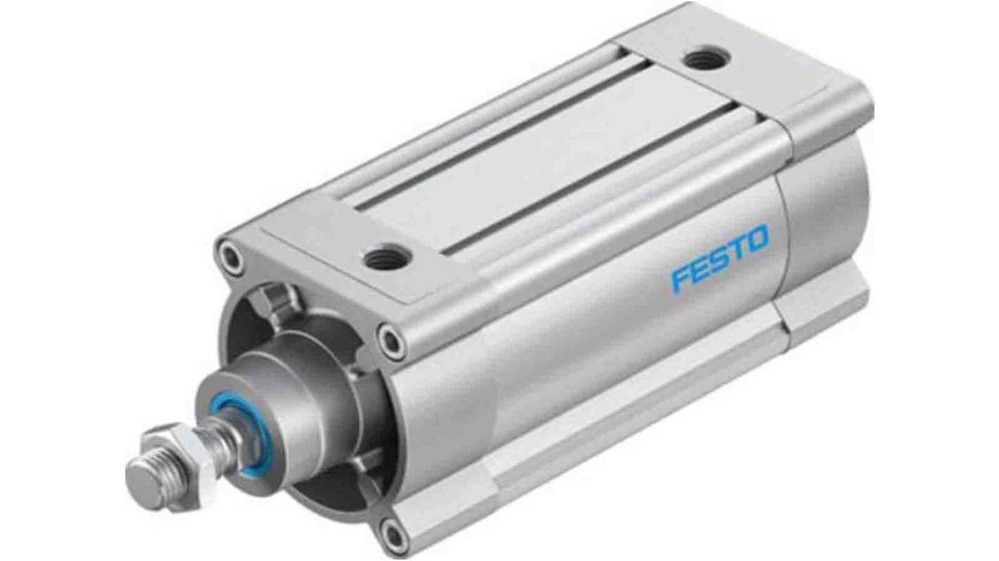 Cilindro pneumatico a stelo Festo DSBC 1384895, Doppio effetto, foro da 100mm, corsa 125mm