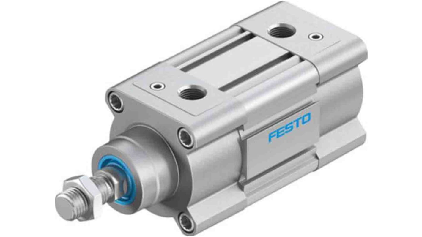 Festo Pneumatic Piston Rod Cylinder - 3657859, 63mm Bore, 20mm Stroke, DSBC Series, Double Acting