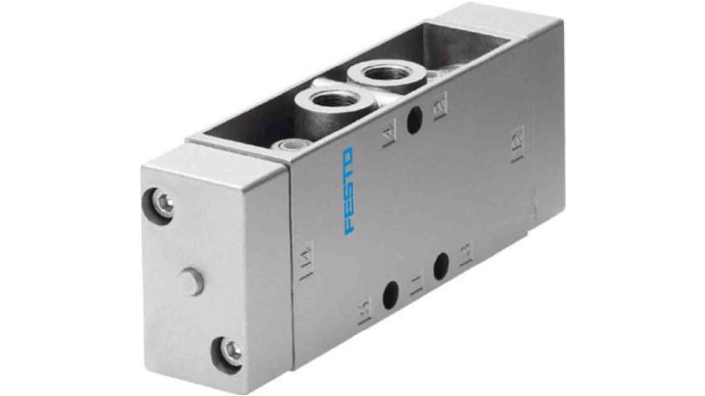 Festo JH 536035 Pneumatik-Magnetventil 5/2 Bistable Verteiler G1/8, Pneumatisch-betätigt