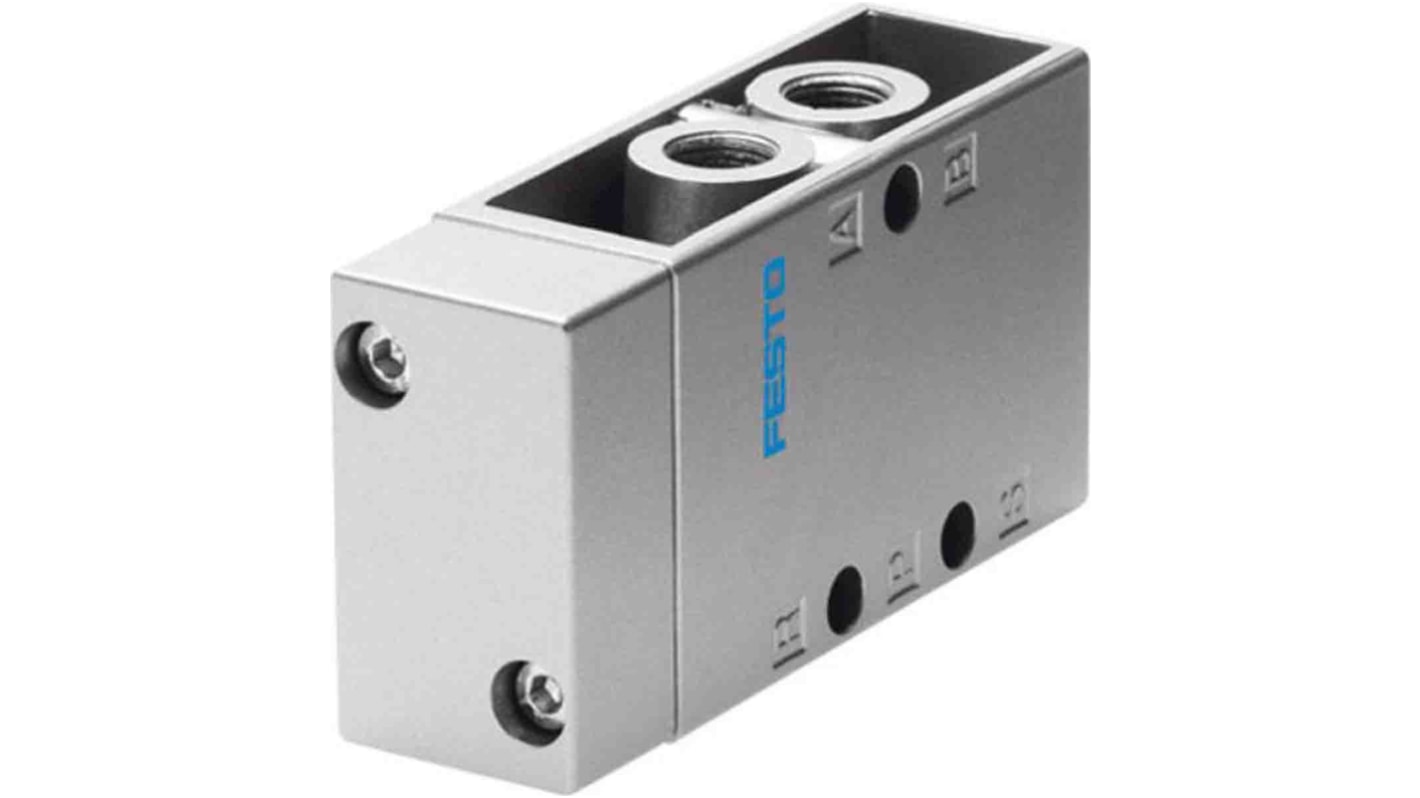 Festo 5/2 Monostable Pneumatic Solenoid Valve - Pneumatic G 1/4 VL Series, 9199