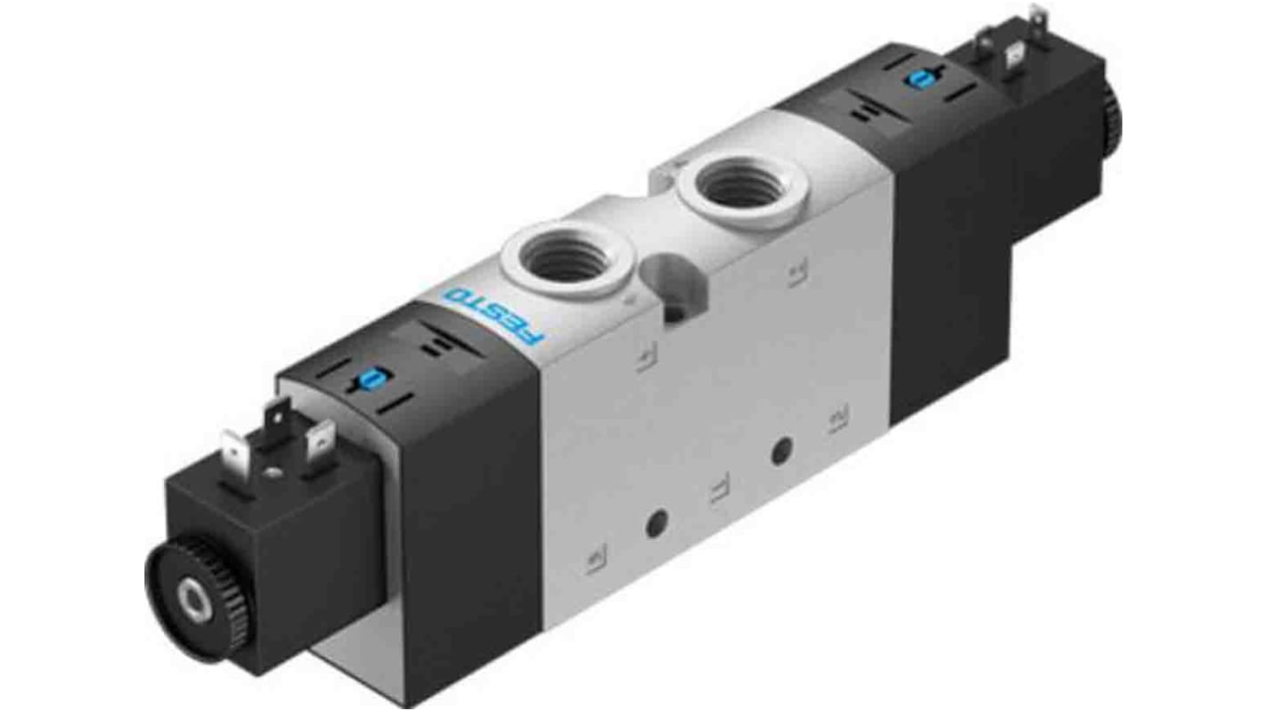 Festo VUVS 575521 Magnetventil 5/2 Bistable Verteiler G1/4, Elektrisch-betätigt