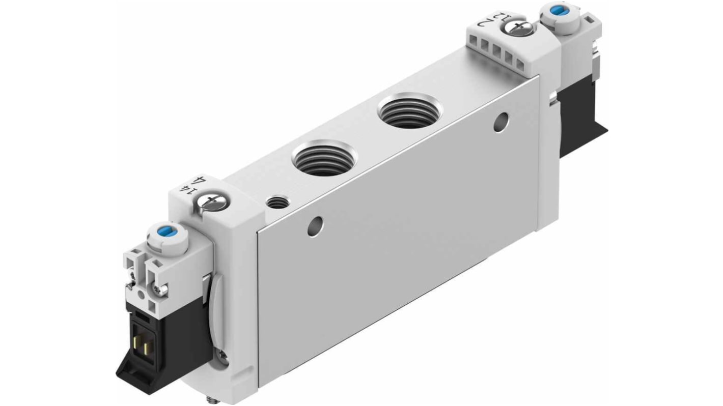 Festo VUVG 574430 Magnetventil 5/2 Bistable Verteiler G1/4, Elektrisch-betätigt