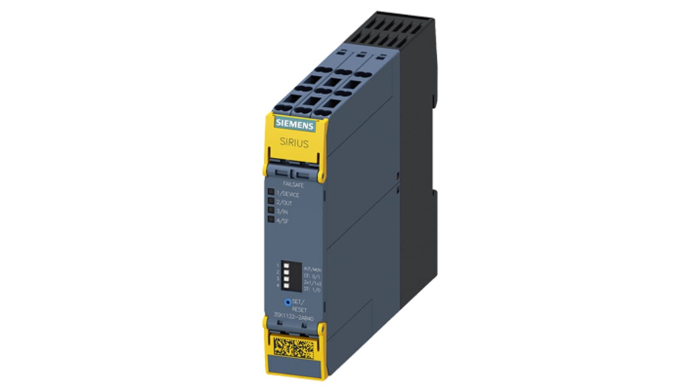 Siemens Single-Channel Safety Relay, 24V, 0 Safety Contacts