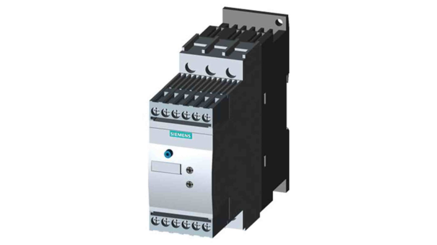 Siemens Soft Starter, Soft Start, 3 kW, 480 V ac, 3 Phase, IP00