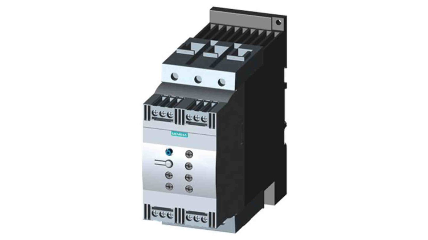 Avviatore soft-start Siemens, 3 fasi, 3 kW, 480 V c.a., IP00