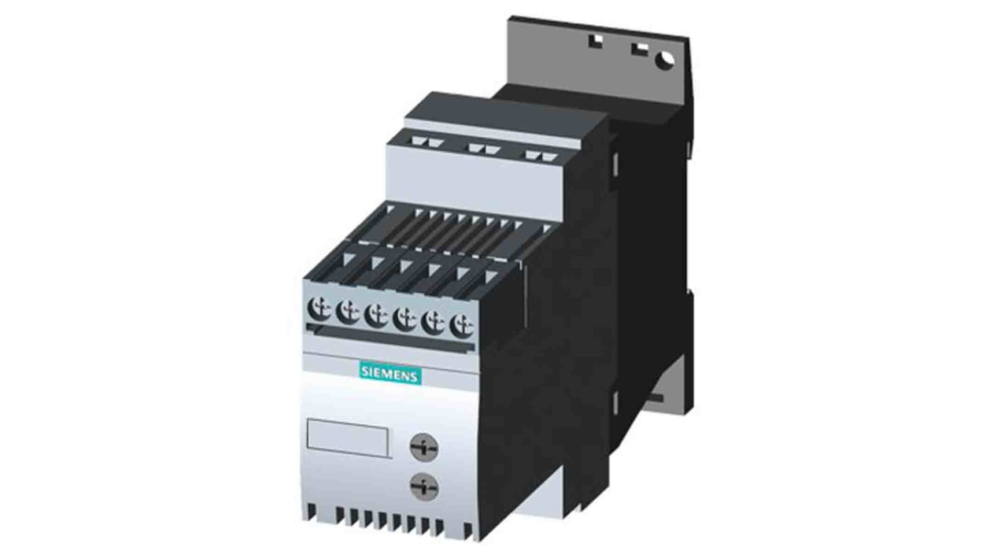 Avviatore soft-start Siemens, 3 fasi, 18,5 kW, 400 V c.a., IP00