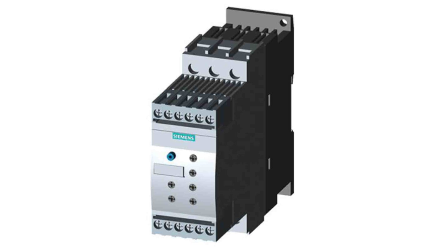 Siemens Soft Starter, Soft Start, 55 kW, 400 V ac, 3 Phase, IP00