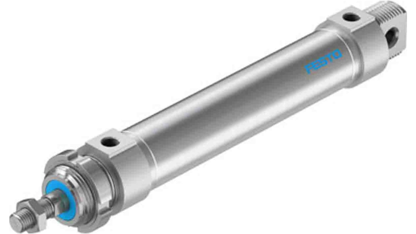 Festo Pneumatic Piston Rod Cylinder - 559300, 32mm Bore, 125mm Stroke, DSNU Series, Double Acting