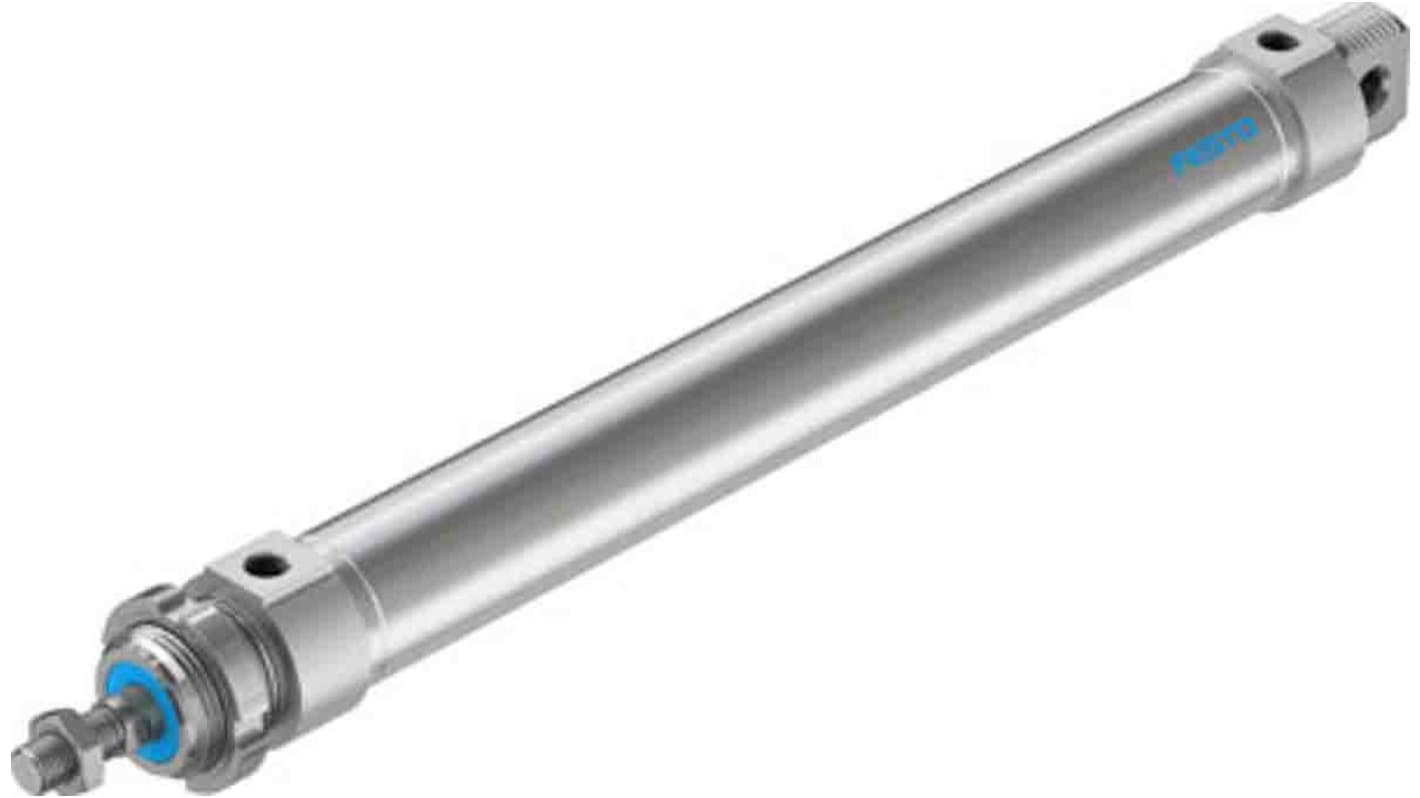 Festo Pneumatic Piston Rod Cylinder - 195988, 32mm Bore, 250mm Stroke, DSNU Series, Double Acting