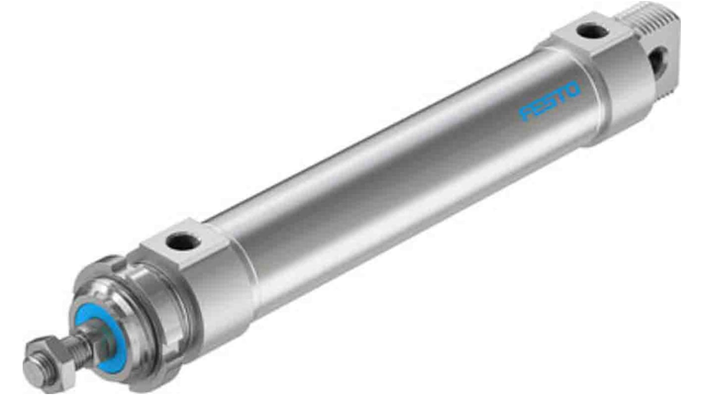 Festo Pneumatic Piston Rod Cylinder - 559311, 40mm Bore, 160mm Stroke, DSNU Series, Double Acting