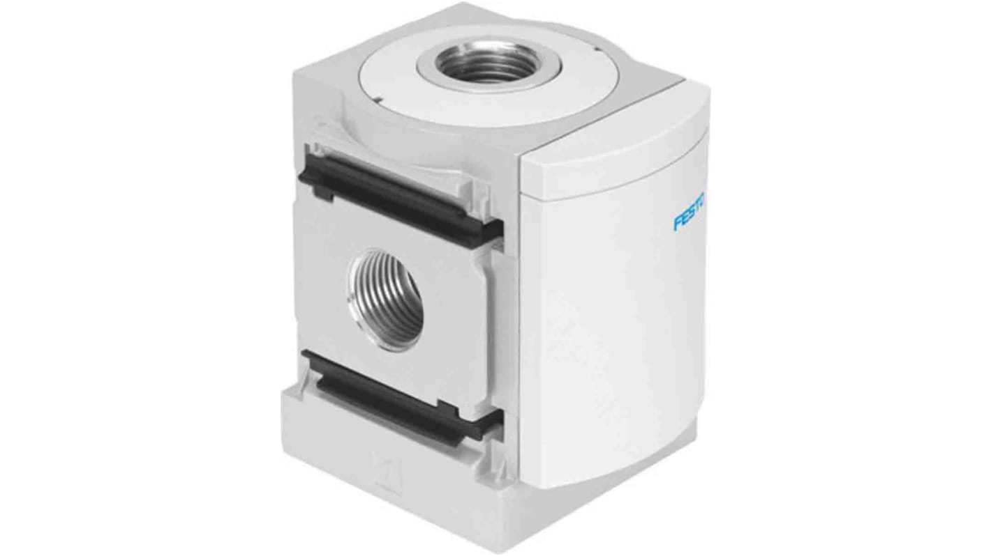 Blocco di distribuzione Festo MS4-FRM-1/8, per serie MS