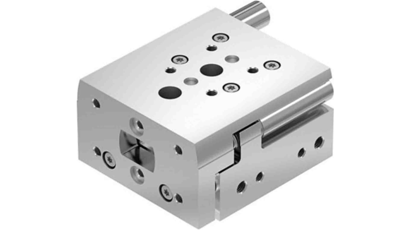 Festo Pneumatic Guided Cylinder - 8085123, 12mm Bore, 10mm Stroke, DGST Series, Double Acting