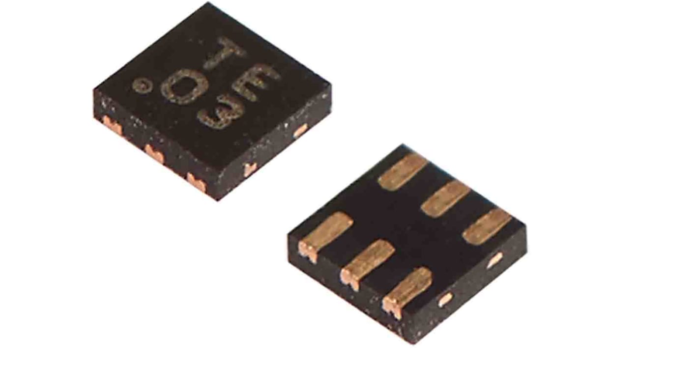 TE Connectivity Digital Temperature Sensor, Digital Output, Surface Mount, I2C, ±0.5%, 6 Pins