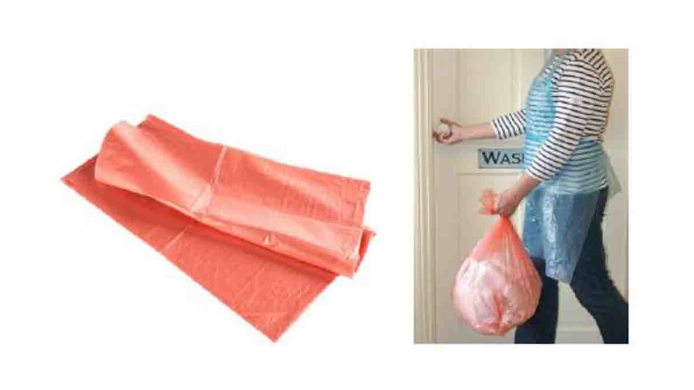 Cromwell Polythene Blue Polythene Disposable Apron