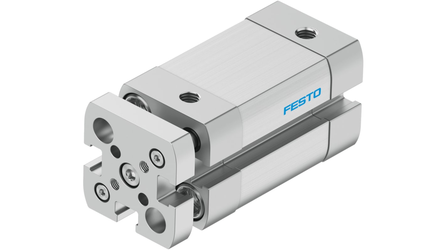 Festo Pneumatic Compact Cylinder - 554207, 12mm Bore, 5mm Stroke, ADNGF Series, Double Acting