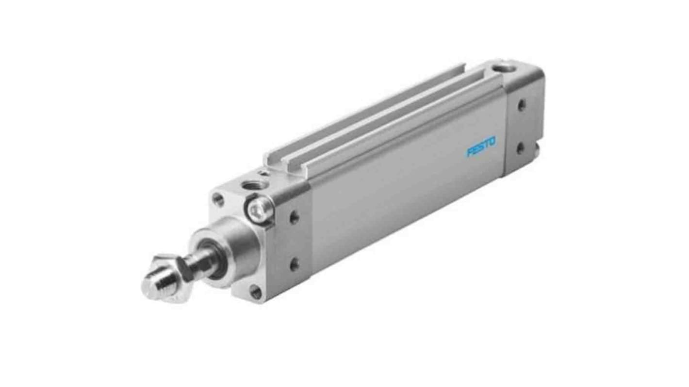 Festo DZh 151134, G 1/8 Pneumatik-Kompaktzylinder doppeltwirkend, Bohrung Ø 20mm / Hub 25mm, bis 10 bar