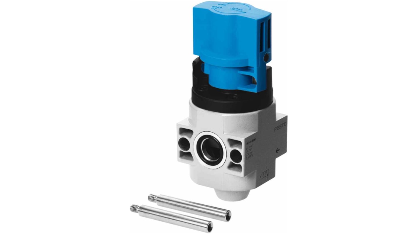 Festo Manual 3/2 Bistable Pneumatic Manual Control Valve HE Series, G 1/4, 1/4in, 170682