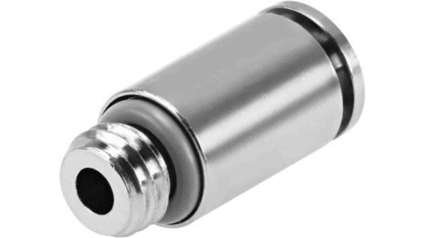 Festo Straight Threaded Adaptor, M7 Male to Push In 6 mm, Threaded-to-Tube Connection Style, 578373