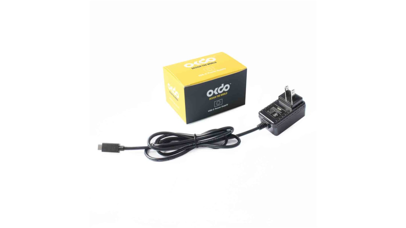 FJOS2003010 | Okdo Raspberry Pi Power Supply, USB Type C with US Plug ...