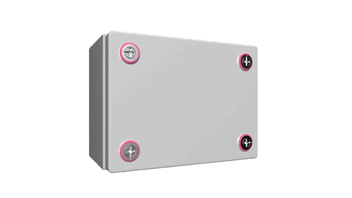 Caja Rittal de Acero RAL 7.035, 150 x 200 x 120mm, IP66