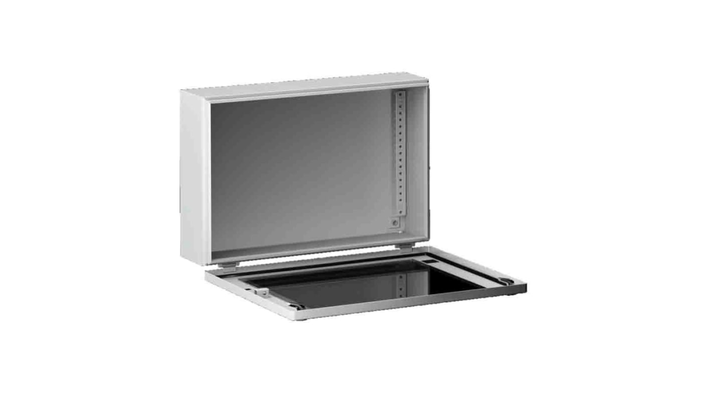 Rittal KX Series RAL7035 Sheet Steel Enclosure, IP65, IK08, 400 x 200 x 155mm