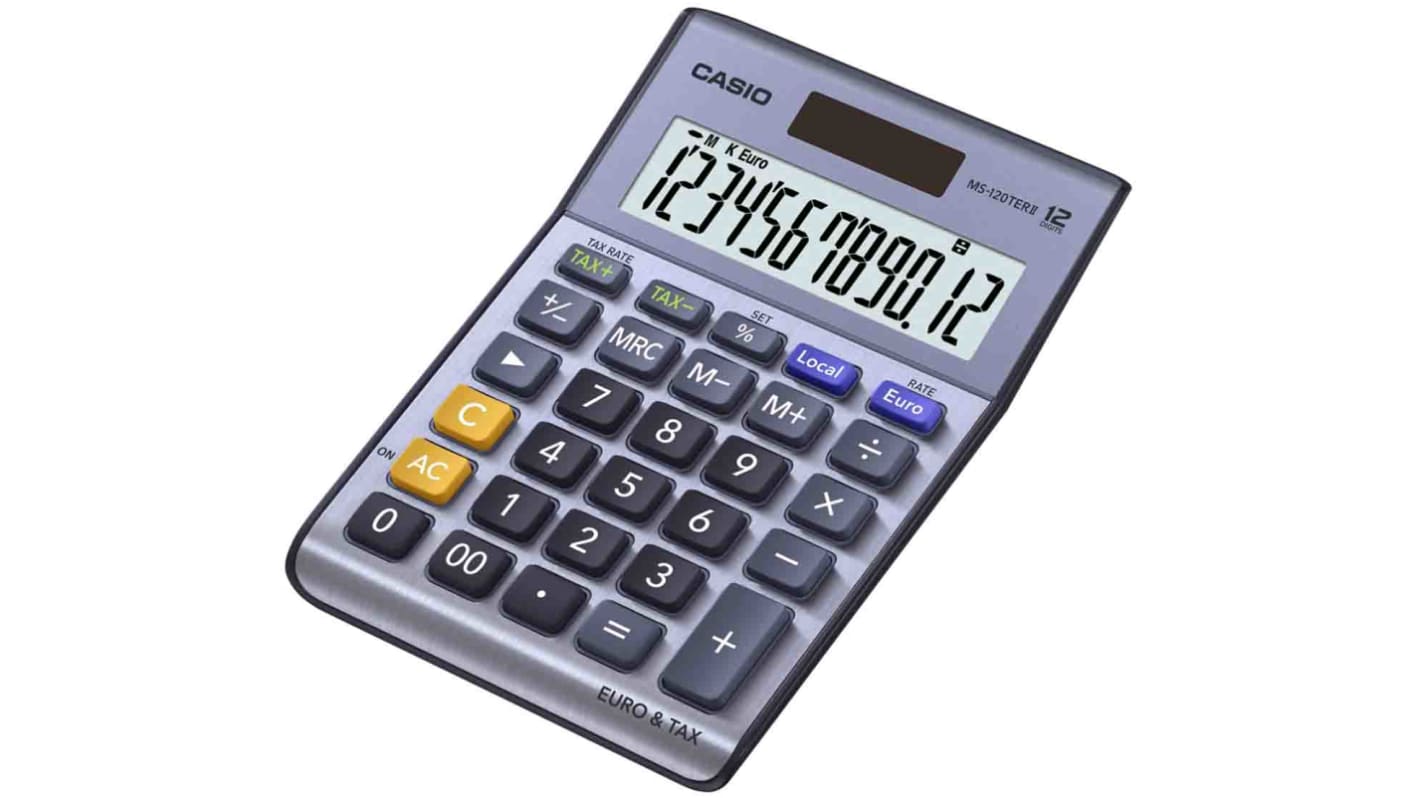 Casio Battery Powered Desktop Calculator