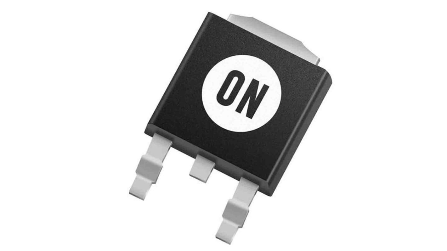 Switch di alimentazione CI onsemi Low side, DPAK, 4 pin, 42 V, 22A, 37mΩ