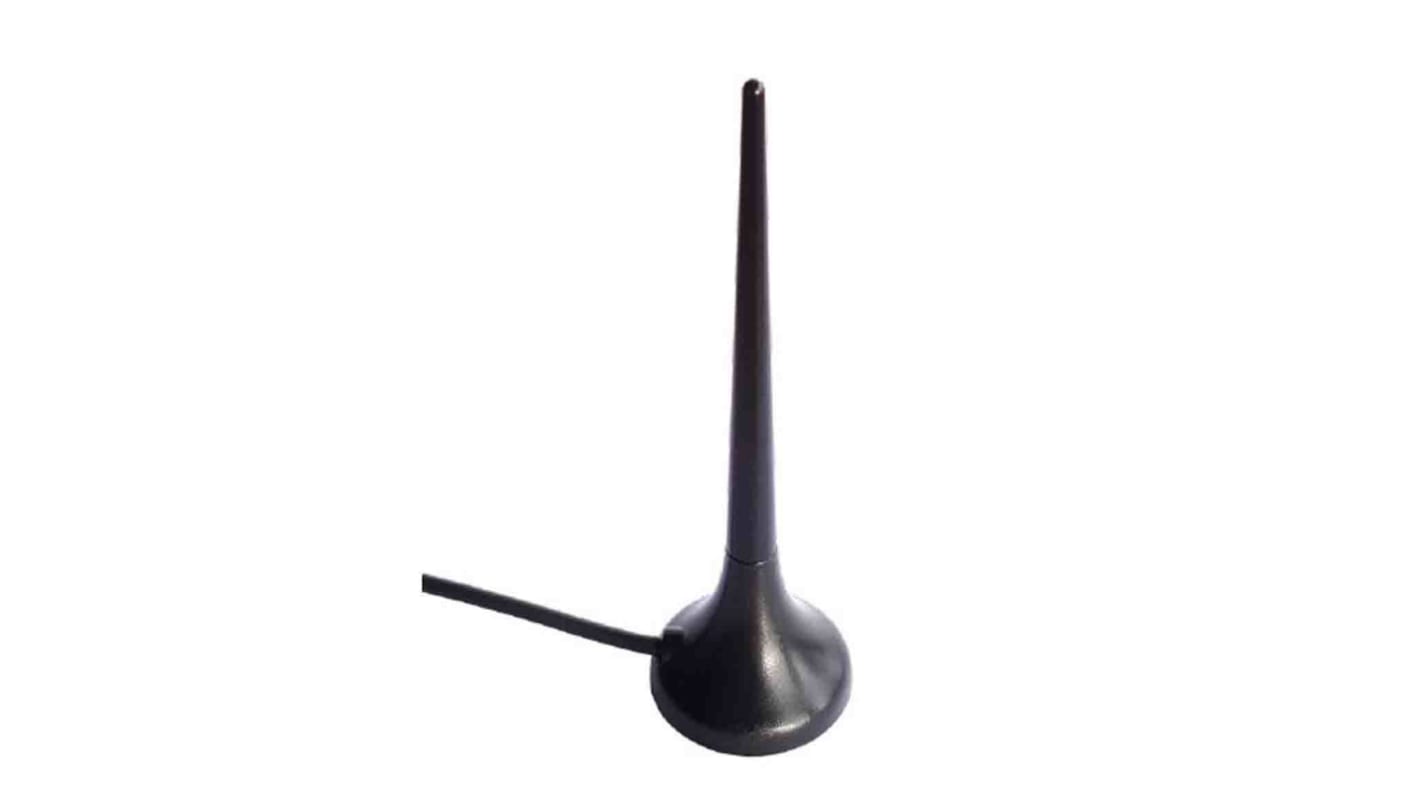 Siretta MIKE1C/2M/SMAM/S/S/19 Stubby Omnidirectional GSM & GPRS Antenna with SMA Connector, 2G (GSM/GPRS), 3G (UTMS)