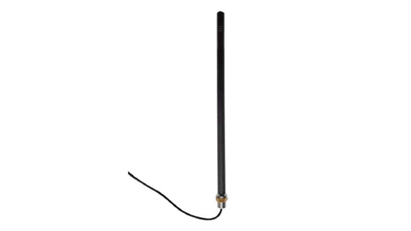 Siretta TANGO9/1.5M/SMAM/S/S/20 Whip WiFi Antenna with SMA Connector, ISM Band