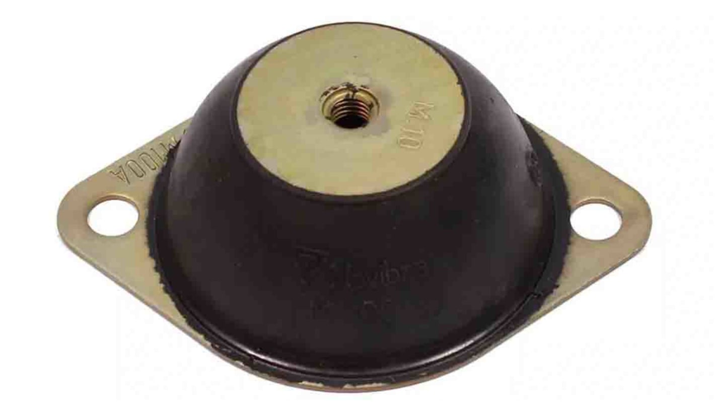 Trelleborg Novibra Round M10 Anti Vibration Mount with 40kg Compression Load