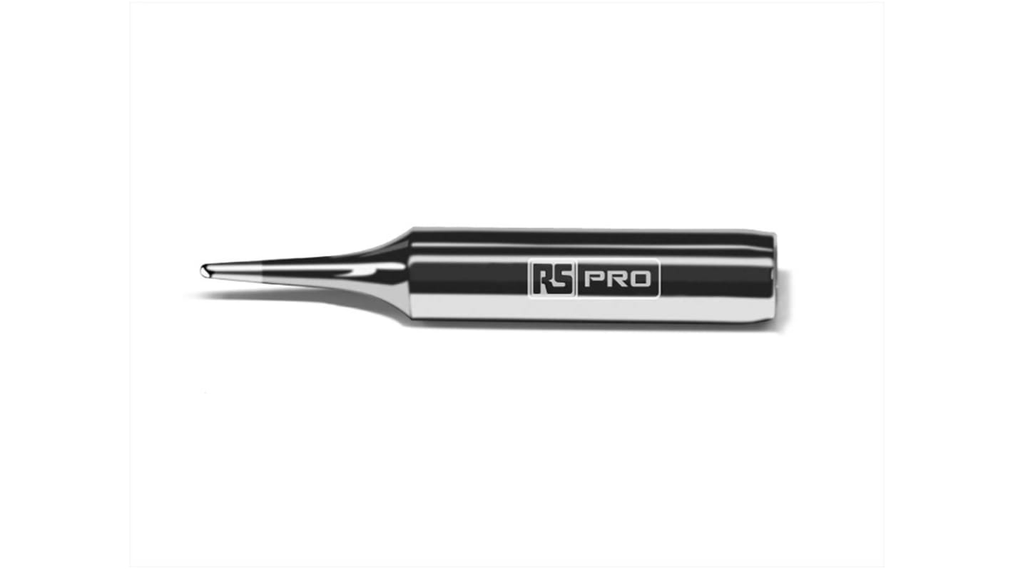 RS PRO 1 mm Straight Hoof Soldering Iron Tip for use with RS PRO Soldering Irons & Stations
