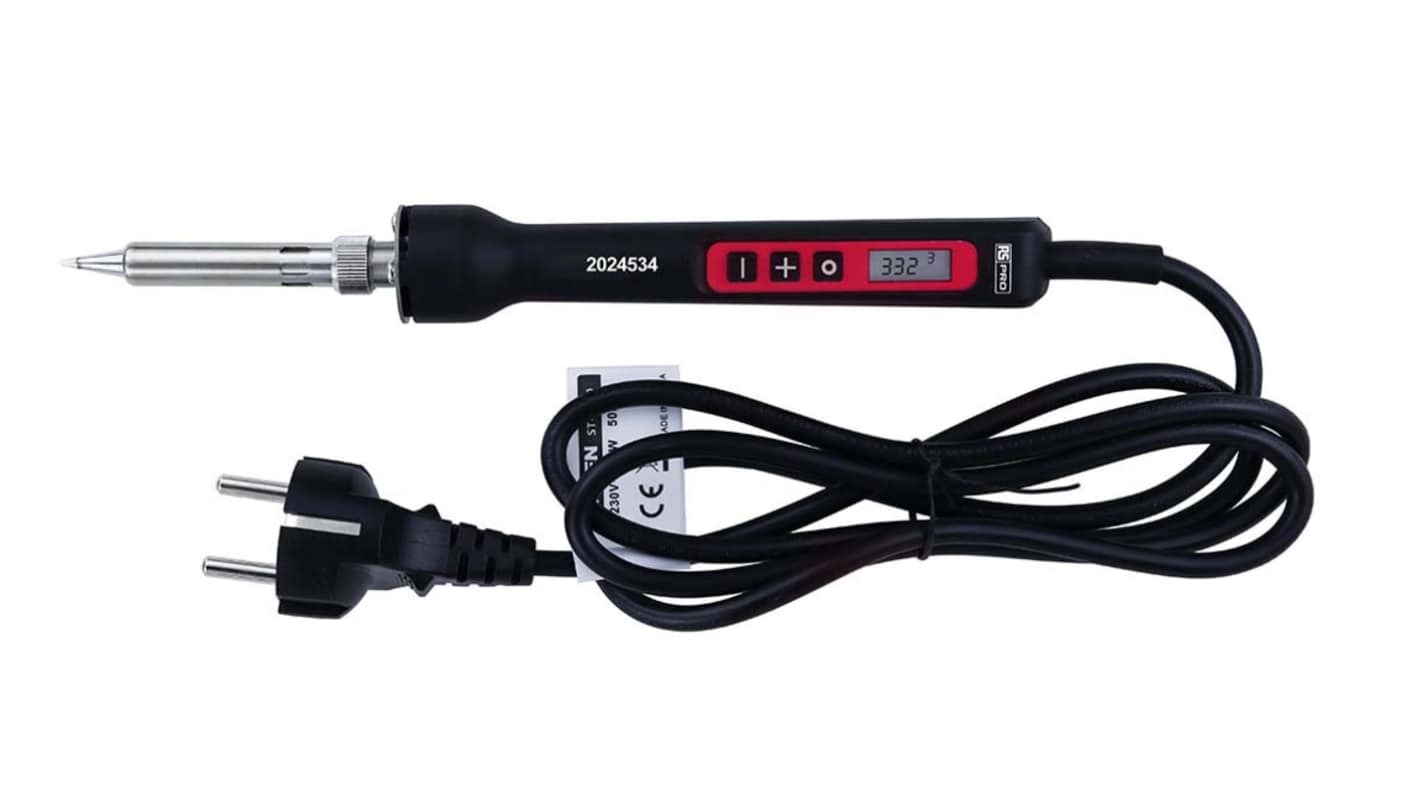 RS PRO Electric Soldering Iron, 230V, 65W RS