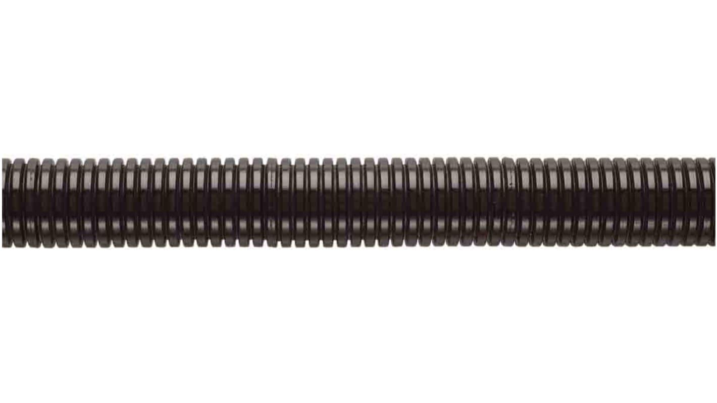 Conducto flexible Flexicon FPR de Nylon Negro, long. 50m, Ø 28.5mm, rosca 21.7mm