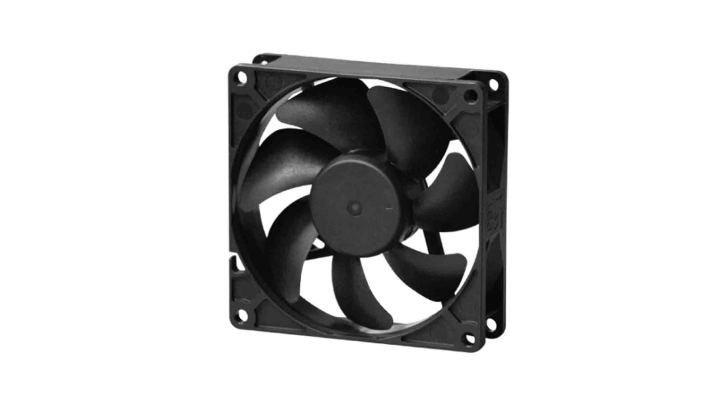 Ventilateur axial Sunon 24 V c.c., 75cfm, 92 x 92 x 25mm, 5.04W