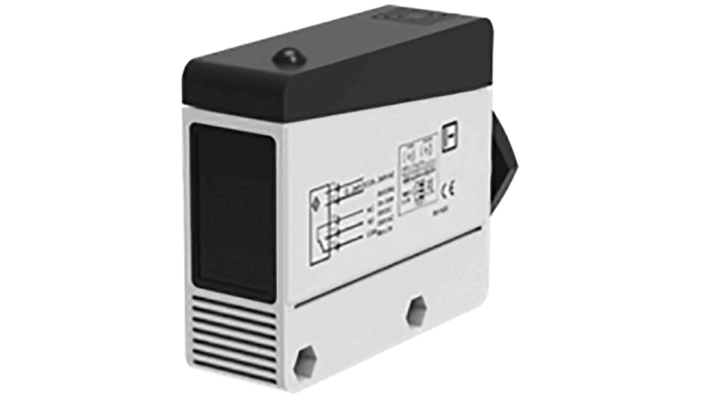 Fotoelektrický snímač 2 m Infračervená LED Blok Svorkovnice, výstup: NPN NO+NC Difúzní odraz IP67