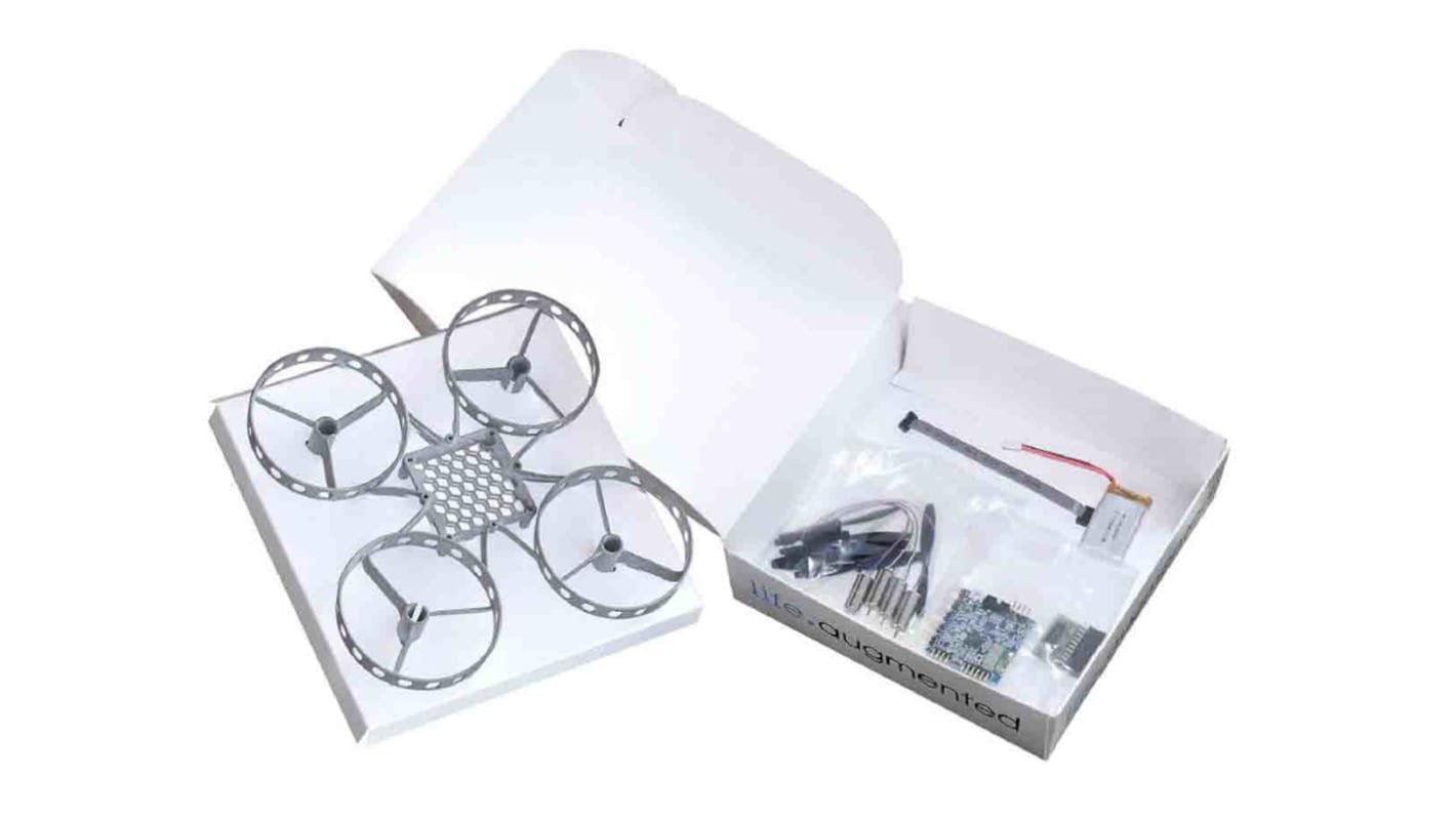 STMicroelectronics frame and battery, Mini drone kit with flight controller unit, motors, propellers Development Kit