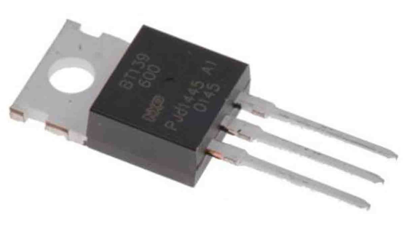 STMicroelectronics Through Hole, 3-pin, TRIAC, 800V, Gate Trigger 1.3V