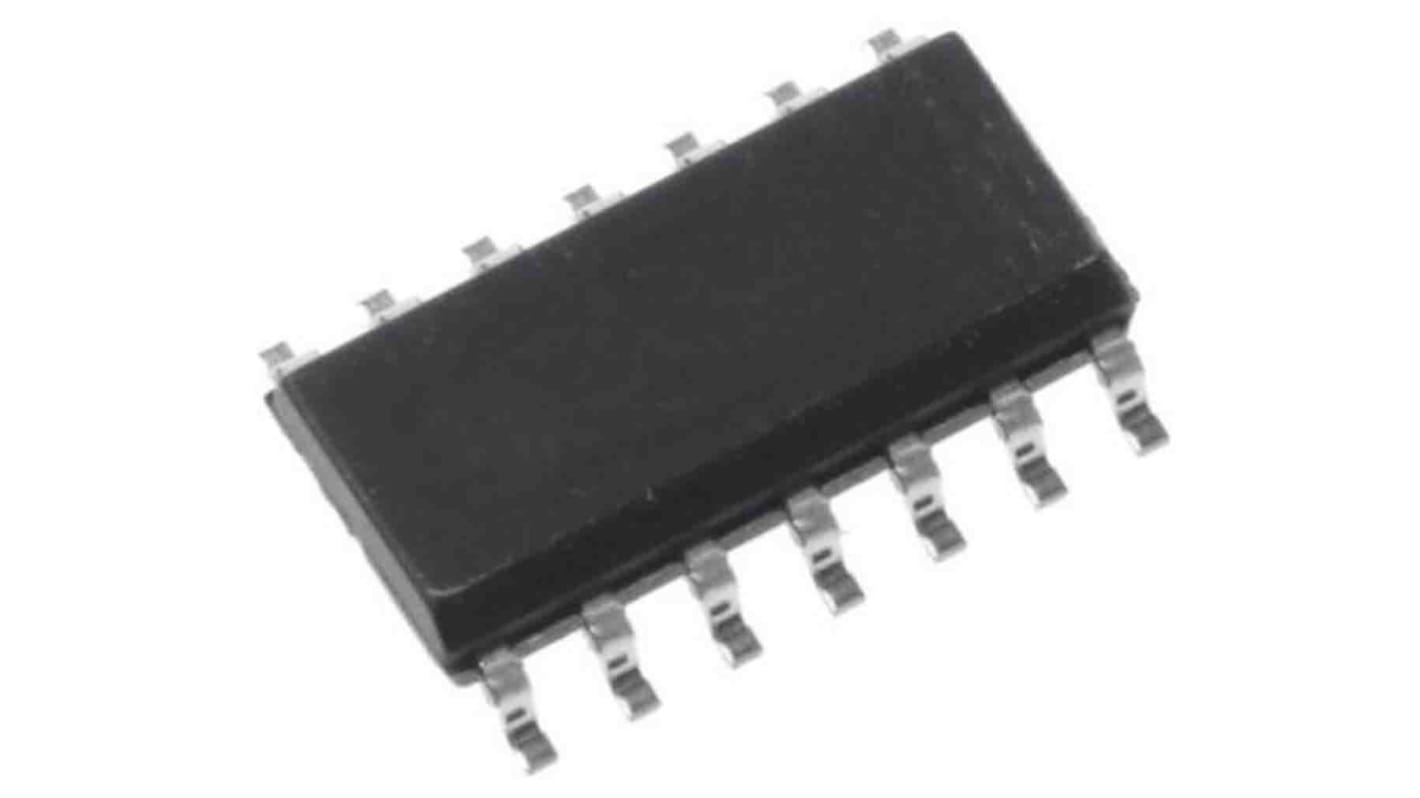 TSV324IYDT STMicroelectronics, Op Amp, RRIO, 1.3MHz 1.4 MHz, 6 V, 14-Pin SO14