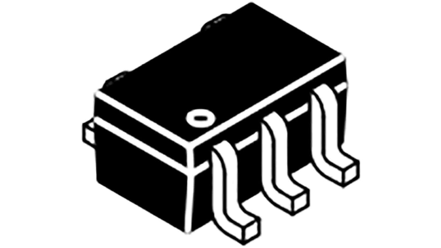 onsemi オペアンプ, 表面実装, 1回路, デュアル電源, NCS20081SQ2T2G