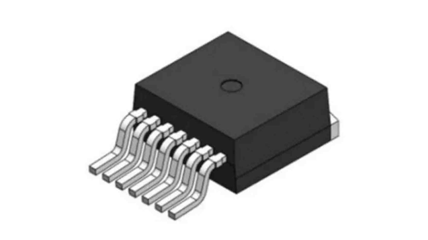 Transistor MOSFET onsemi NVBG040N120SC1, VDSS 1.200 V, ID 60 A, D2PAK (TO-263) de 7 pines