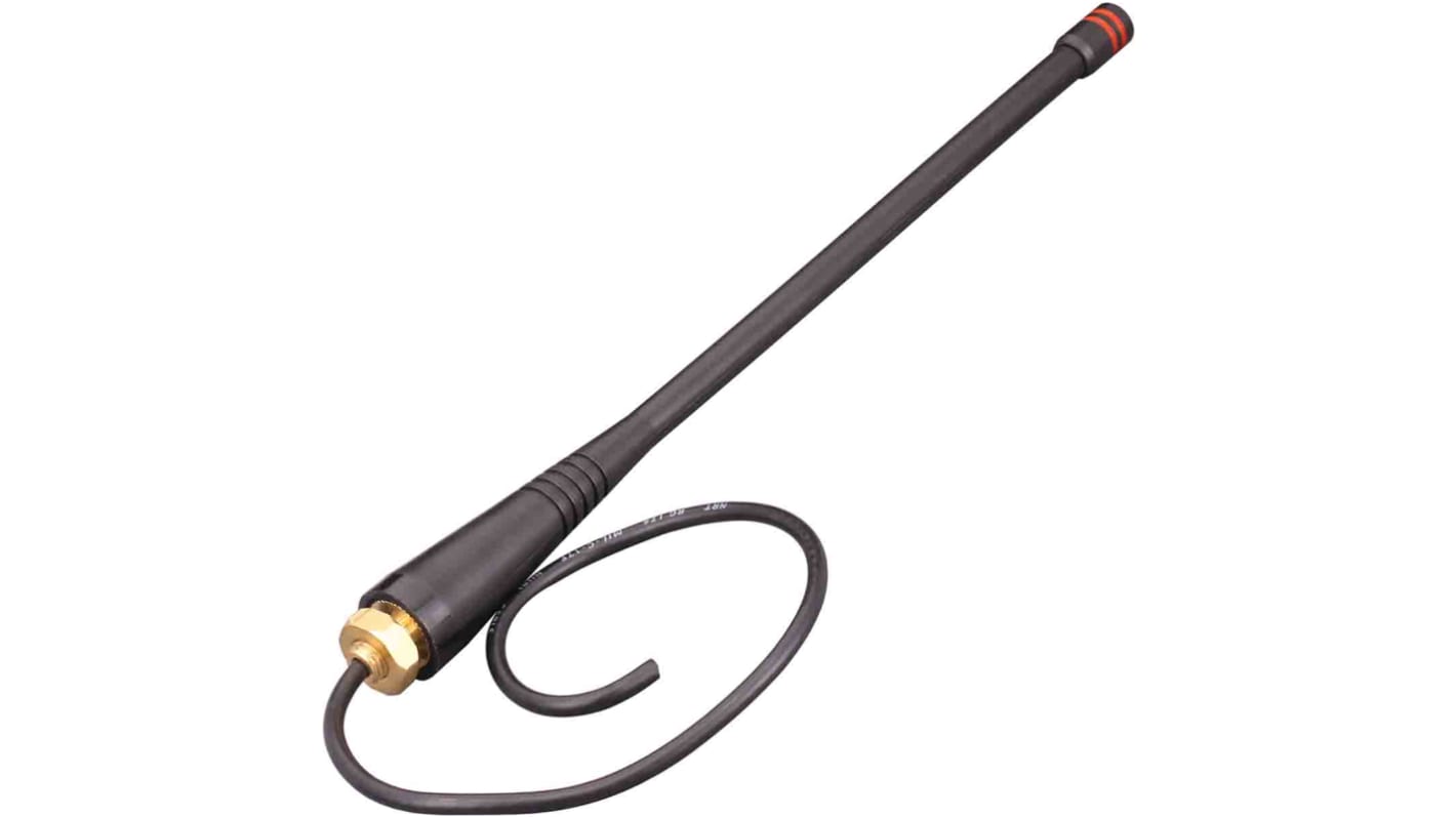 Linx ANT-433-PW-QW Whip Omnidirectional Telemetry Antenna, ISM Band