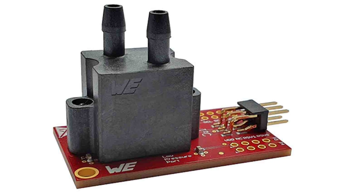 Wurth Elektronik Sensorudviklingssæt Evaluation-Kits for Differential Pressure Sensor