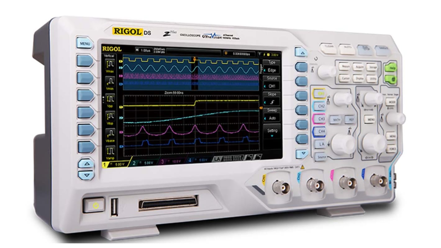 RIGOL オシロスコープ, 100MHz, ベンチ, DS1104Z Plus