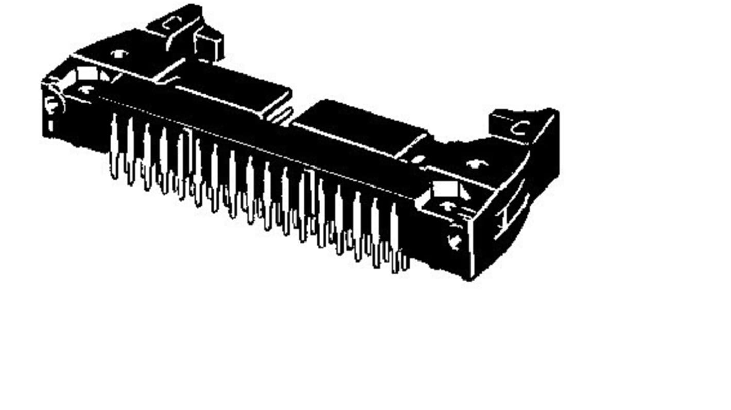 Omron モジュラーコネクタ 1.27mmピッチ 26極 2列 オス, XG4Aシリーズ, XG4A-2634