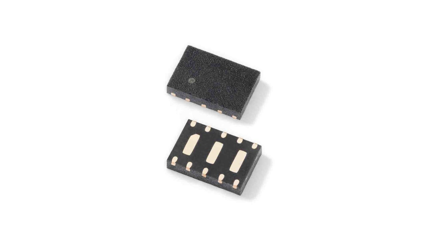 Littelfuse SP2525NUTG, Quad-Element Uni-Directional TVS Diode Array, 10-Pin μDFN