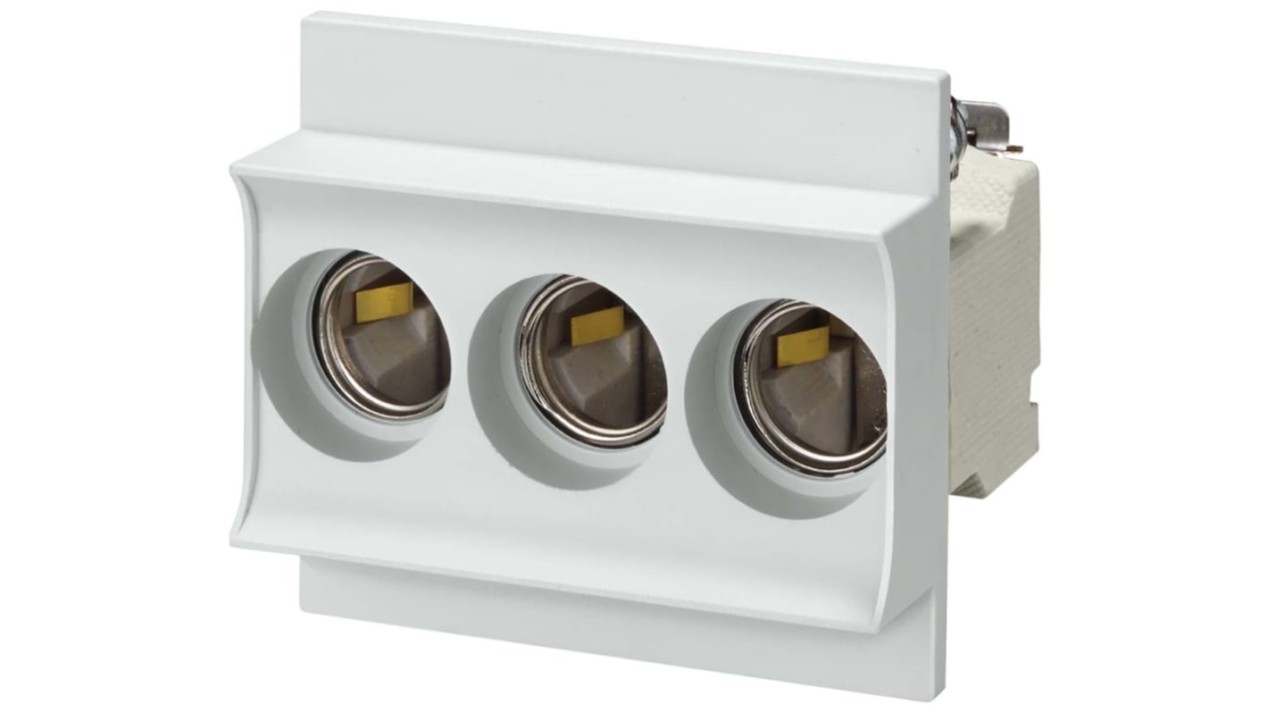 5SG5693 Siemens 63A Bottle Fuse Holder, 3P, 400V ac RS