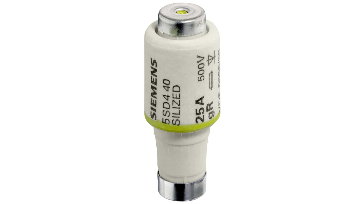 Siemens 30A DII Diazed Fuse, E27 Thread Size, gR, 500V