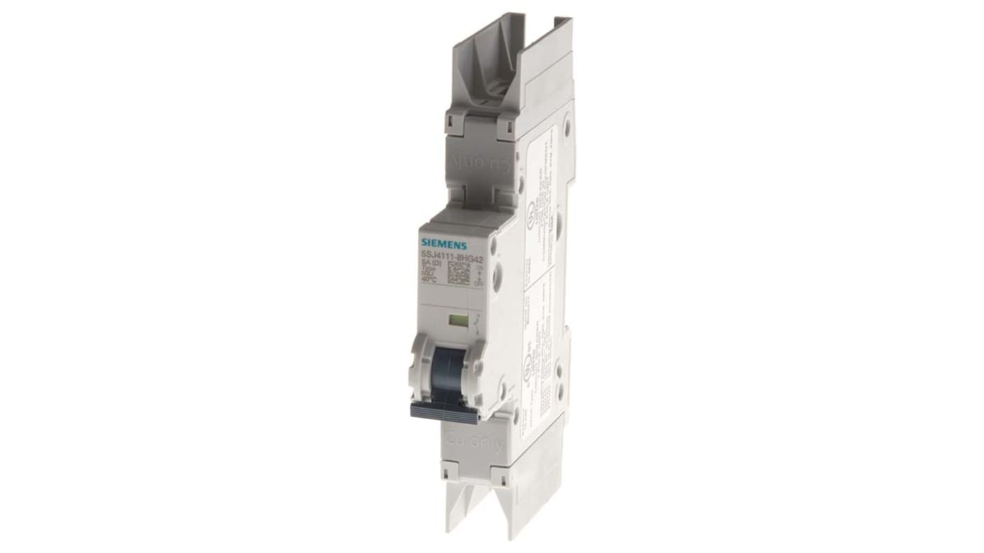 Siemens SENTRON 5SJ4 MCB, 1P, 30A Curve C, 10 kA Breaking Capacity